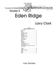 cover Eden Ridge Orchestra Scores/Parts sheet music cover